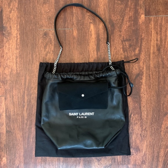 Saint Laurent Handbags - ✨Teddy Drawstring Bucket Bag